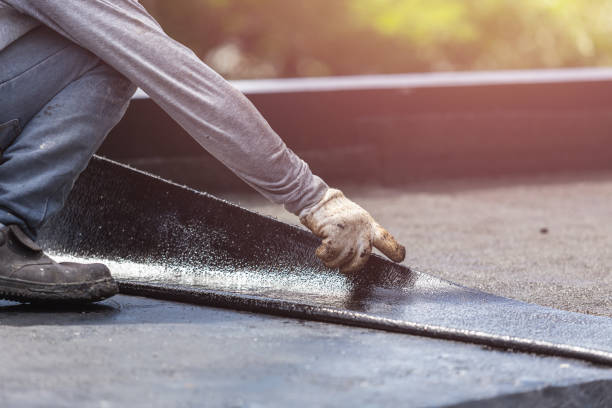 Professional Foundation Crack Repair technician working in Webberville, MI